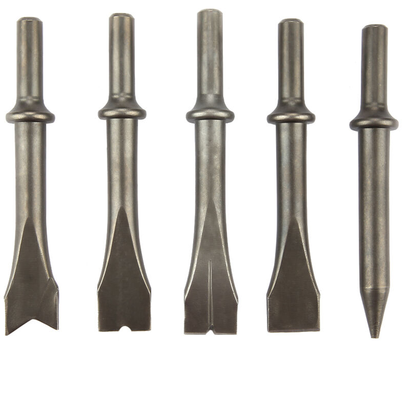 Image of Eosnow - 5-teiliges Drucklufthammer-Meißel-Set, pneumatisches Hammer-Bit-Set für 150/190/250 Drucklufthammer