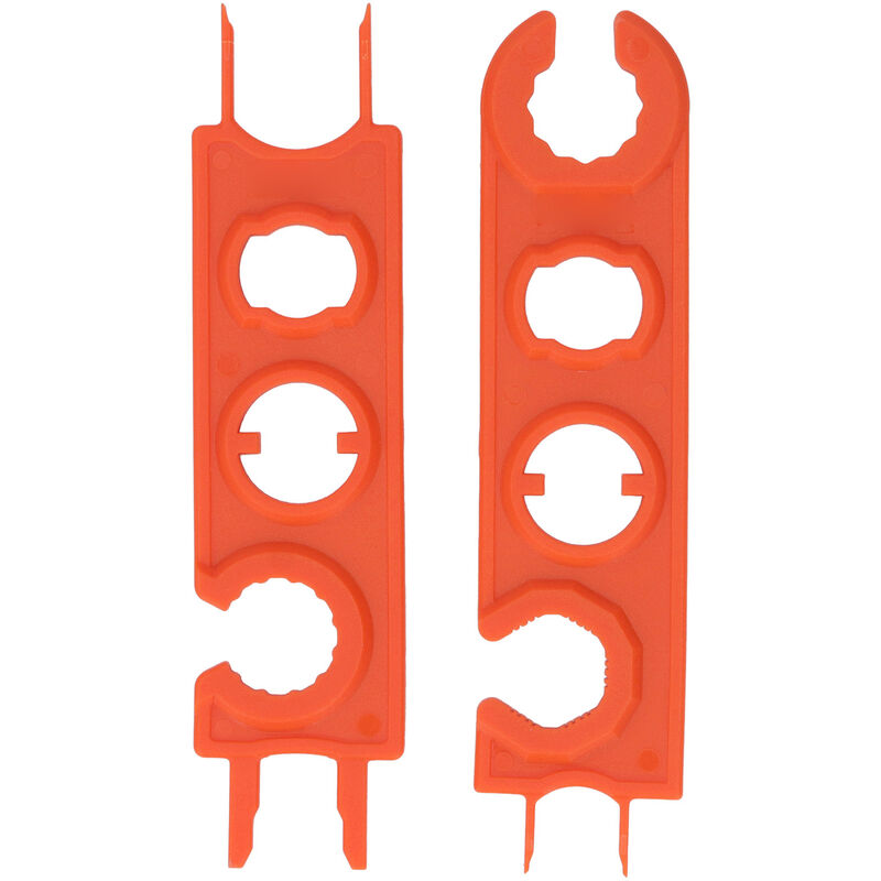 Image of Eosnow - 2 Stück PV-Schraubenschlüssel, leicht, tragbar, ppo, psa, orangefarbener Schraubenschlüssel für Photovoltaik-Anschlussdiode