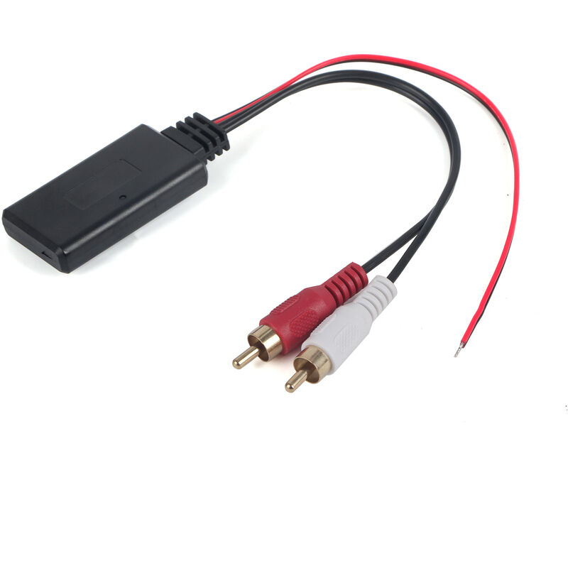 Image of Universeller kabelloser Bluetooth-Modul-Adapter, AUX-Audio, 2 RCA-Hilfskabel, Autoradio-Anschluss - Eosnow