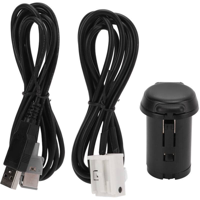 Image of Stereo-Adapter, USB-Stecker, Verbindungskabel-Set, Ersatz für Peugeot 206 207 307 - Eosnow