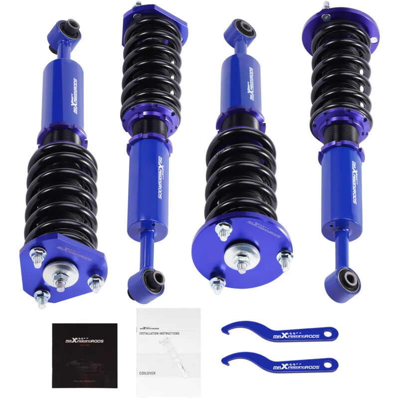 Image of Maxpeedingrods - Gewindefahrwerk Tieferlegung Höhenverstellbare for Lexus is f rwd 2008-2014