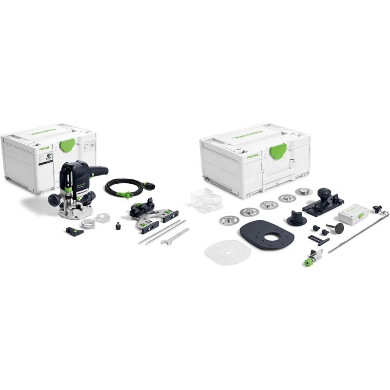 Image of Oberfräse Fräse of 1010 REBQ-Set inkl Zubehör Set zs-of 1010 m 578049 - Festool