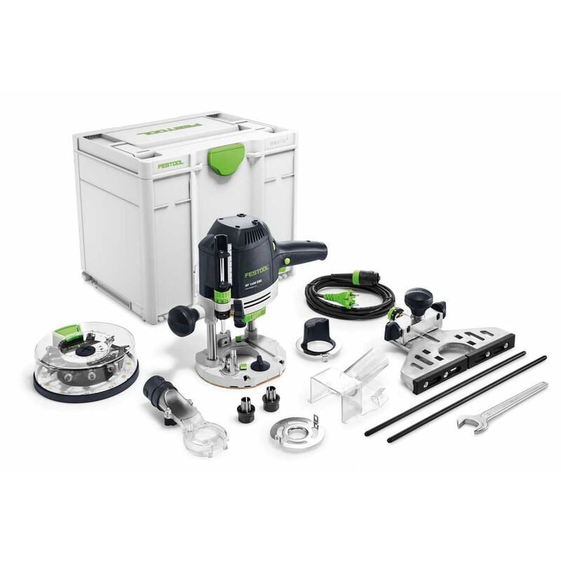 Image of Festool - Oberfräse of 1400 EBQ-Plus + Box-OF-S, incl. Zubehör, Fräserbox, im Systainer SYS3