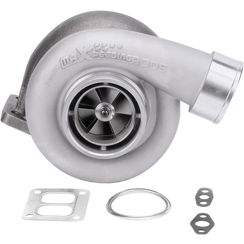 Image of GT45 Turbolader für Audi VR6 2.8 2.9 bis zu 600 PS Universal Turbocharger neueGT45 Universeller Turbolader .66 AR V Band T4 Flansch bis 600 PS 3.0L