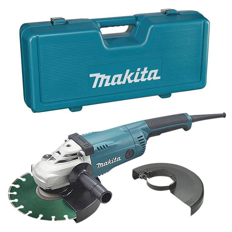 Image of Makita - 2200W ø 230 mm Schleifmaschine - GA9020KDX2 - Koffer + Scheibe