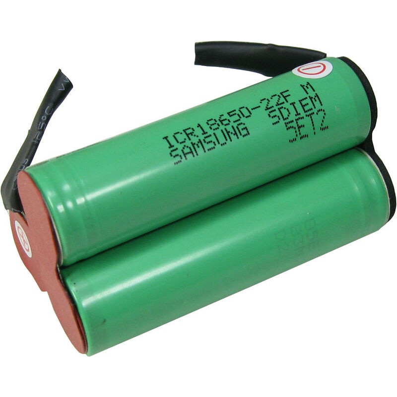 Image of Hochleistungs Li-Ion Akku-Zellen 10,8V / 2200mAh für Berner bti 10.8, bacp 10.8, Würth Master 10.8, Würth 0700 996 213 zum Selbsteinbau