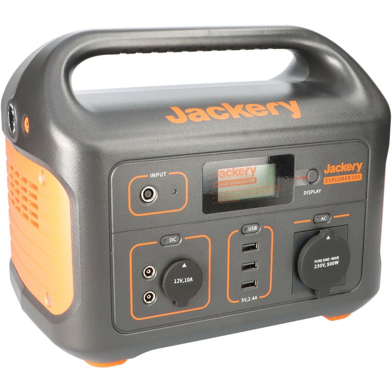 Image of Jackery explorer Akku Power Powerstation 500Wh unabhängige Stromversorgung