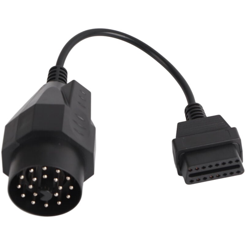 Image of 20 Pin auf 16 Pin OBD2 Adapter Stecker Scannerkabel für E36 E38 E39 E46 E53 X5 Z3 - Jeffergarden