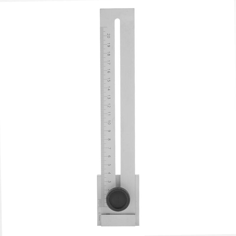Image of Paralleles Lineal aus Kohlenstoffstahl, Markierungslehre, präzises gerades Lineal (0 200 mm) - Eosnow