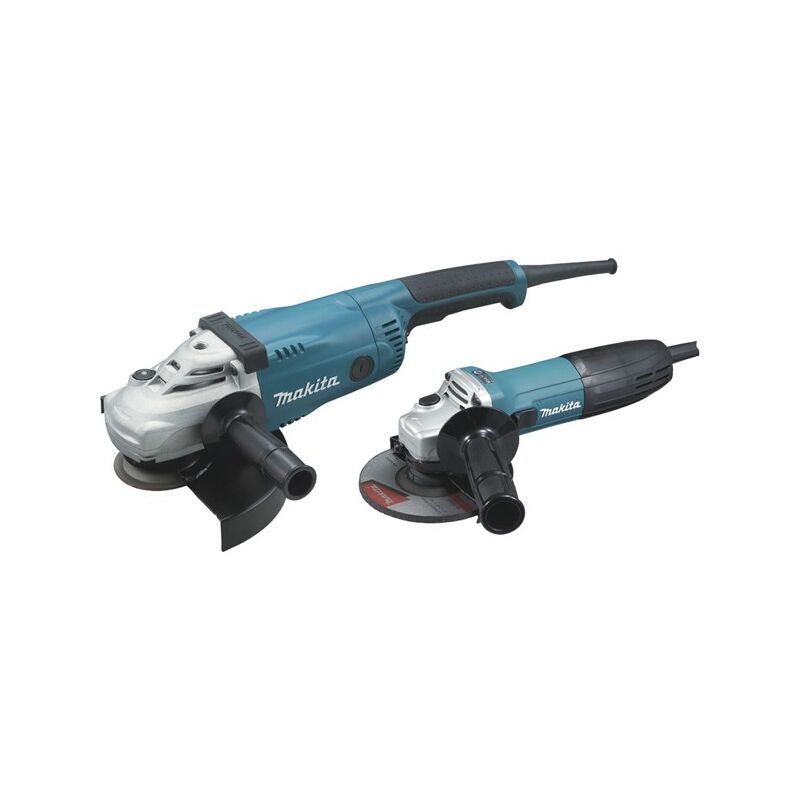 Image of Makita - Set mit 2 Schleifmaschinen ø 125 mm (GA5030R) + ø 230 mm (GA9020) DK0097X1