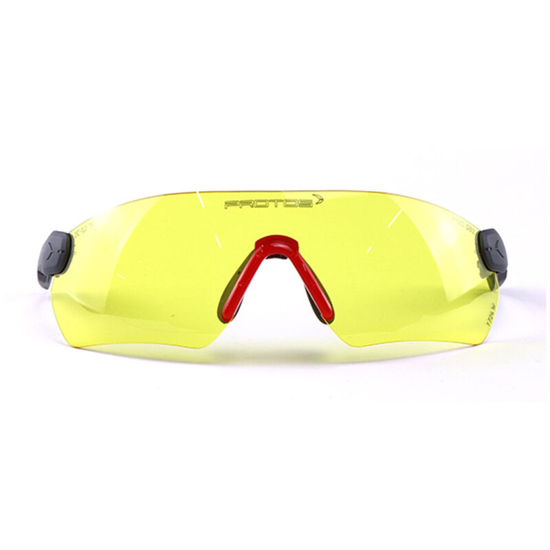 Image of Integral Schutzbrille/ Sicherheitsbrille, gelb Gelbe Integral Sicherheitsbrille mit UV-Schutzfilter - Protos