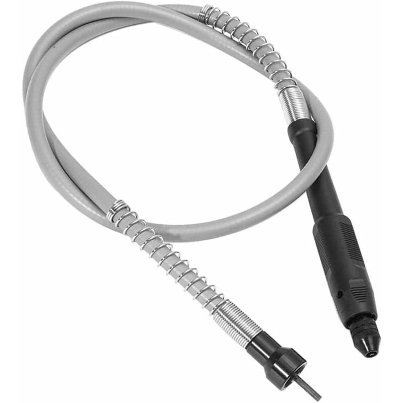 Image of 1/8 flexibler Schaftaufsatz, flexible Bohrschaftverlängerung mit M8-Schnellspannbohrfutter für elektrische Bohrmaschinen oder Dremel-Schleifwerkzeuge