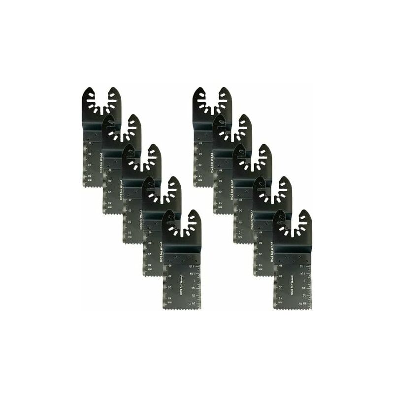 Image of 10 Stück Zubehör für Multifunktions-Sägeblätter, 34-mm-Multi-Tool-Klingen, Universal-Multifunktions-Oszillationswerkzeuge, Universal-Sägeblätter für