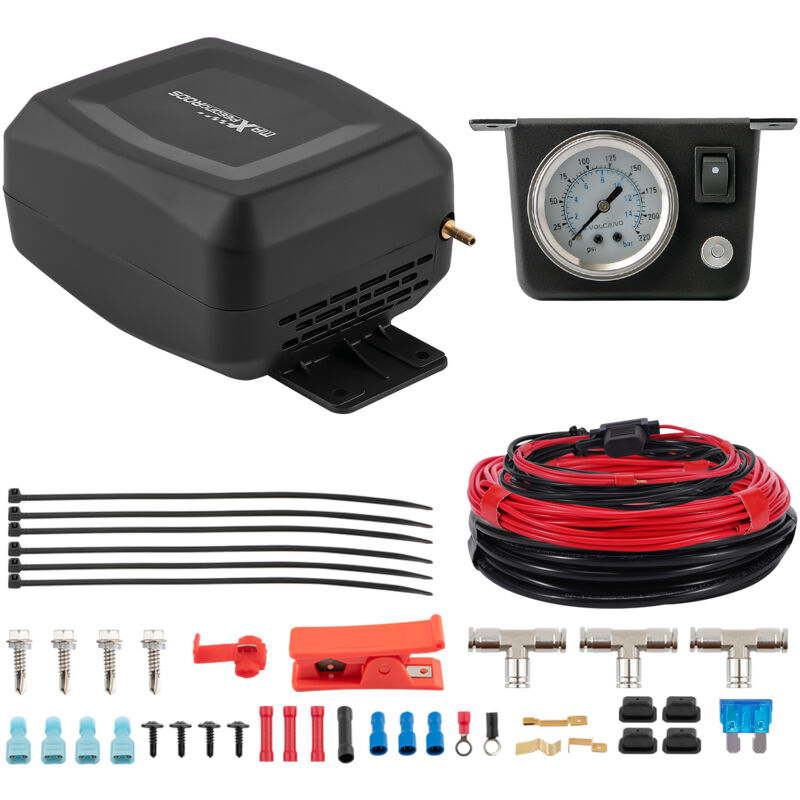 Image of Maxpeedingrods - 12V Luftfederung Kompressor Controller Kit for Iveco for Mercedes Vans Pickups