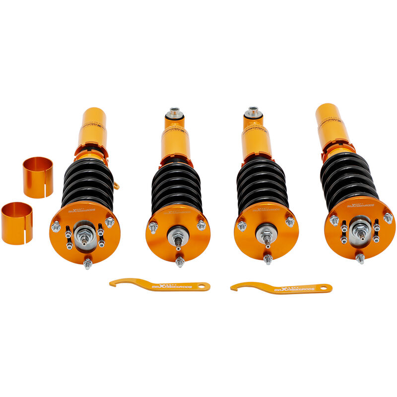 Image of 24 Wege Dämpfer Gewindefahrwerk Für bmw 5 Series E39 1995-2003 Suspension Shocks24 Wege Dmpfung Einstellbar Gewindefahrwerk Für bmw 5 Series E39 520d