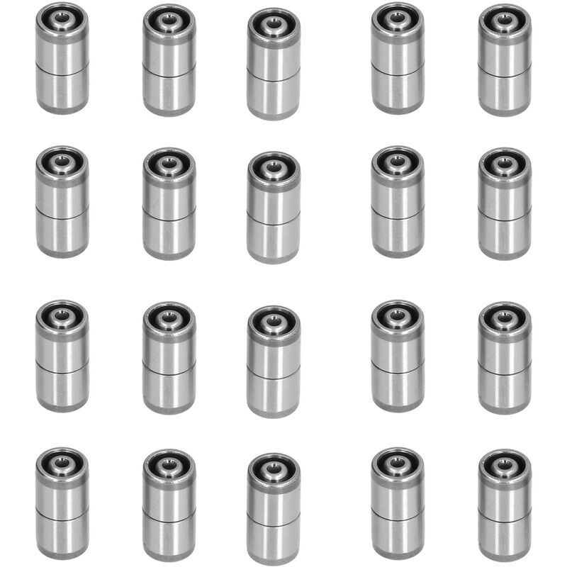 Image of Eosnow - 20 Sets Führungsstifthülse Metallbuchse Przise Positionierung Formzubehr 10x7x10x10