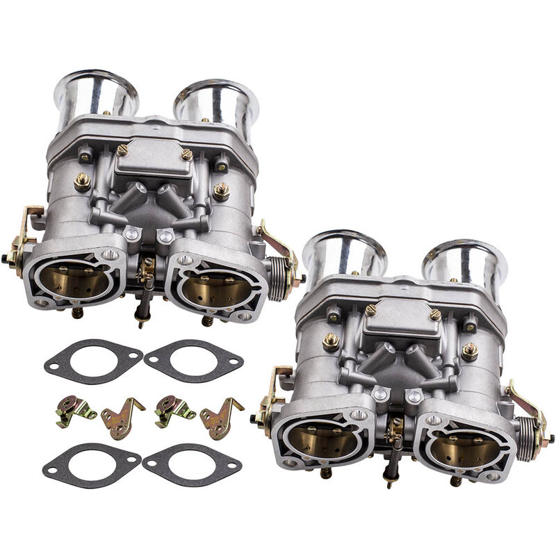 Image of 2Vergaser Carburetor für vw Beetle bug Käfer, Bus fiat V6 V8 44 idf weber Carb2x Vergaser 44 idf Carburetor Doppelvergaser for vw Beetle Kfer Porsche