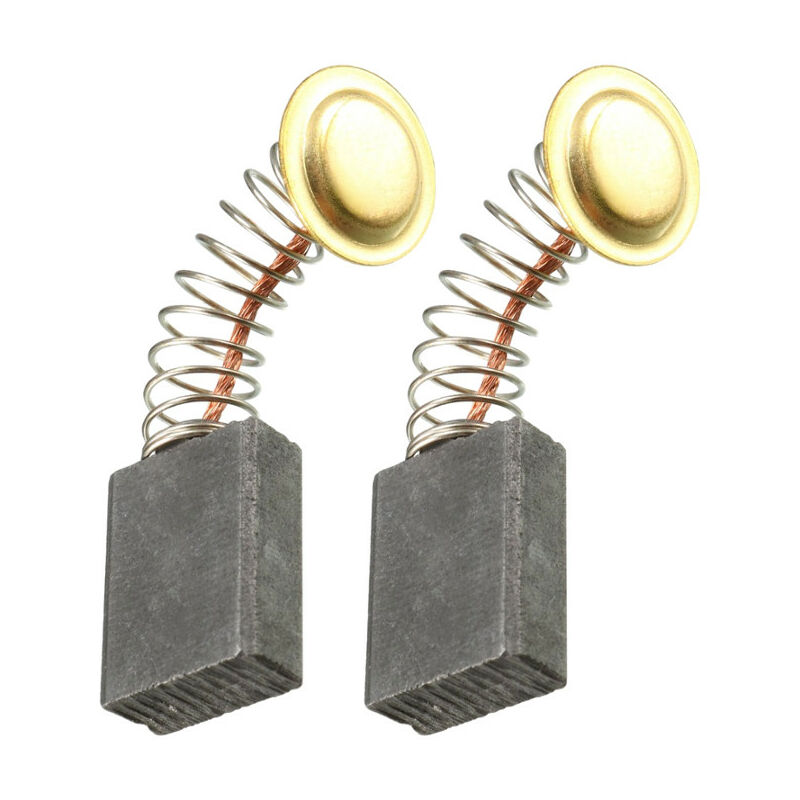 Image of 2x Kohlebürsten 6x12mm für Elektro-Werkzeuge (Sägen, Kettensägen, Schleifer, Bohrhammer, uvm.) Motorkohlen Kohlestifte