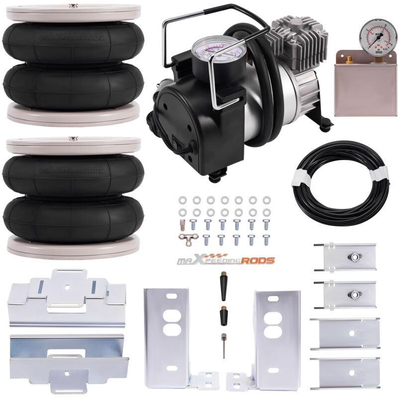 Image of 2x Luftfederung mit 12V Kompressor Kit for Mercedes Sprinter Bj. 06-22 4000KG