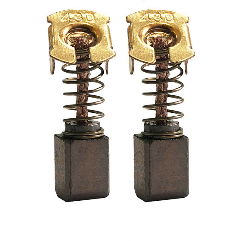 Image of 2x Schleifkohle 7mm x 7mm Kohlebürsten Motorkohlen 7 x 7 mm für Elektro-Werkzeug Motor