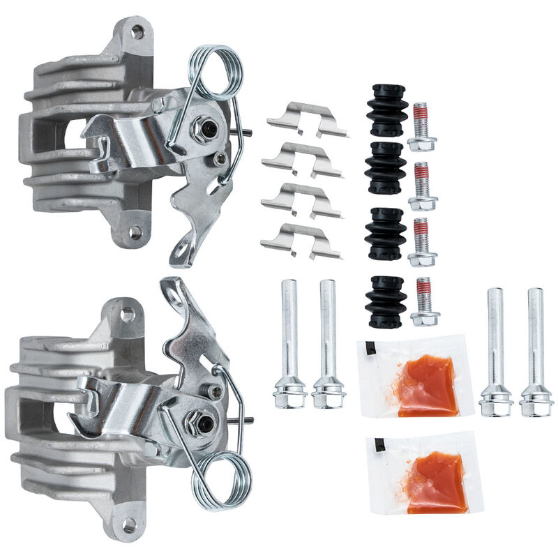 Image of 2BREMSSÄTTEL hinten links rechts für audi A4 B5 +A6 C5 / vw passat 3B 3BG sattelbremssattel hinten links + rechts for audi A4 A6 vw passat 3B skoda