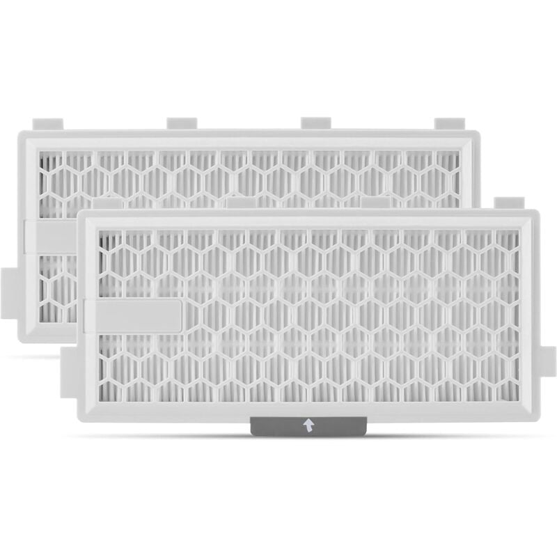 Image of 2er-Pack Airclean Plus 50 HEPA-Filter für Miele Complete C3 Powerline, S8340 Staubsauger – Air Clean sf-ha 50 für Complete C2 C3 Compact C1 C2-2 –