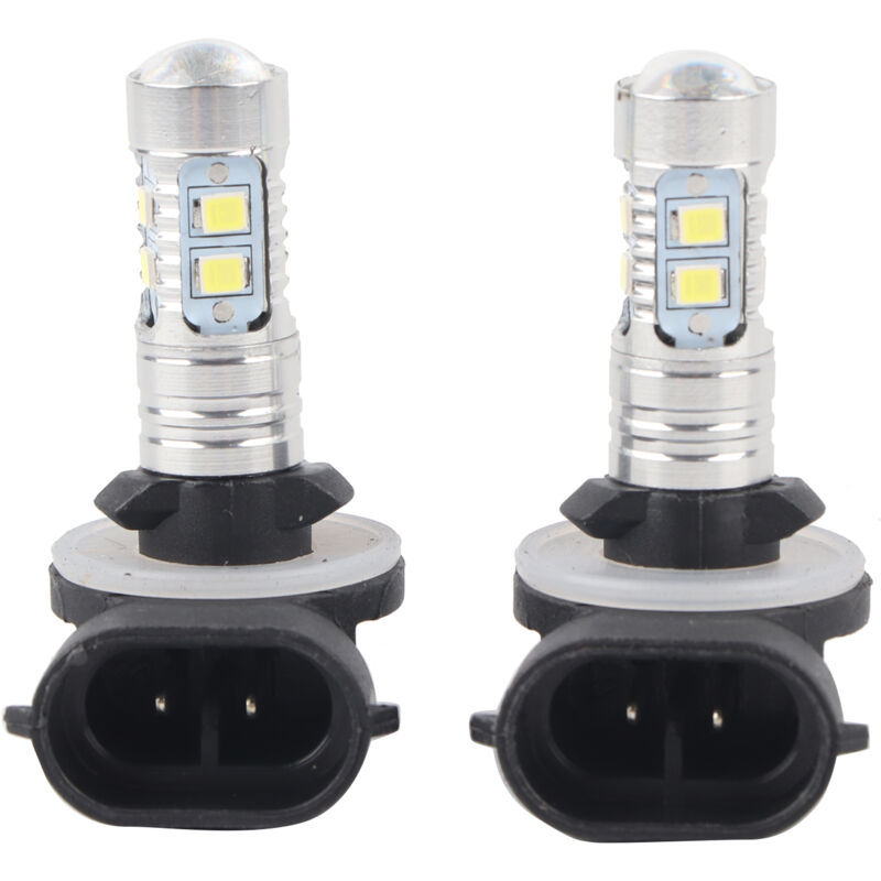 Image of 2PCS 12-24V 50W Auto High Power Helle led Nebel Tagfahrlicht Glühbirnen für Hyundai Accent