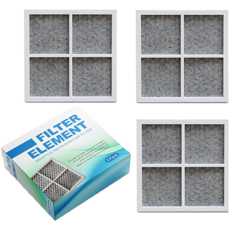 Image of 3 Stück LG-LT120F Luftfilter für Kühlschrank, Kompatibel mit LG Pure N Fresh ADQ73214405 ADQ73214404 ADQ73214408, Fresh Air Ersatz-Luftfilter,