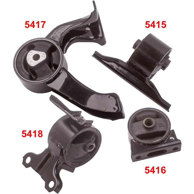 Image of 4stk Motor Motor & Trans Mount 2007-2017 für Jeep Compass Patriot 2.4L EM-31314stk Motor Motor & Trans Mount 2007-2017 for Jeep Compass Patriot 2.4L