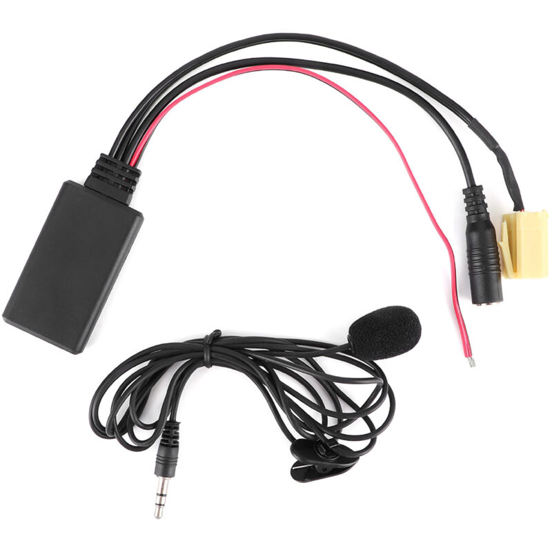 Image of 59,1 Zoll Bluetooth-Radio-Audiokabel, Freisprech-Auto-AUX-Adapter mit Mikrofon, passend für Alfa Romeo 159