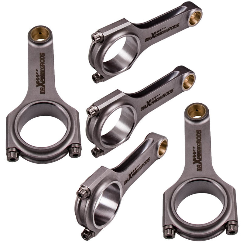 Image of Forged 4340 EN24 H-Beam Connecting Rods+Schrauben für Volvo C70 T5 2.3L B5234T