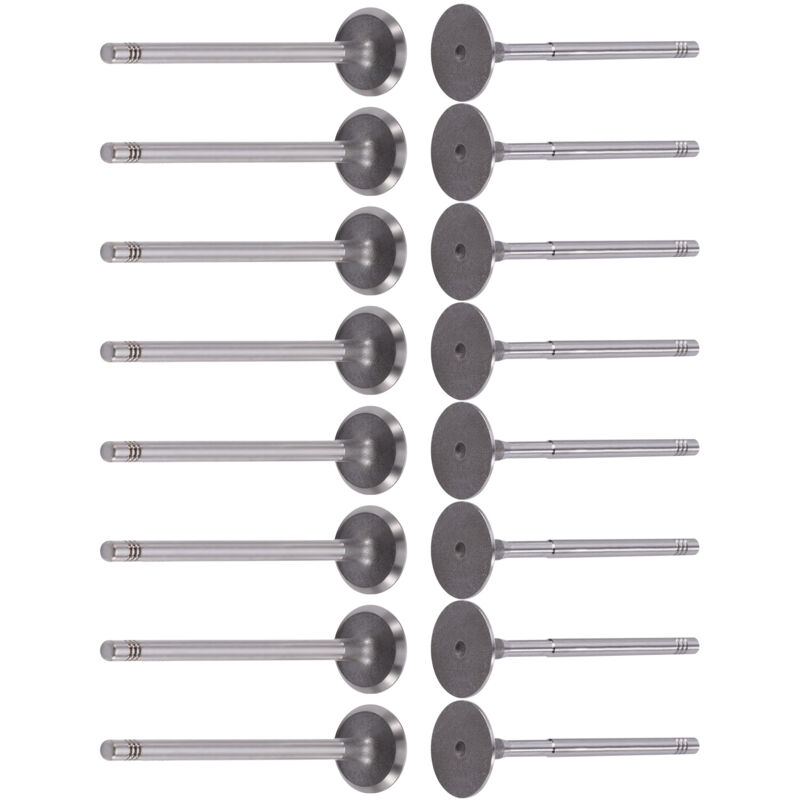 Image of Maxpeedingrods - 8x Einlassventil + 8x Auslassventil for audi vw skoda seat 1,4 1,6 tsi fsi 16V