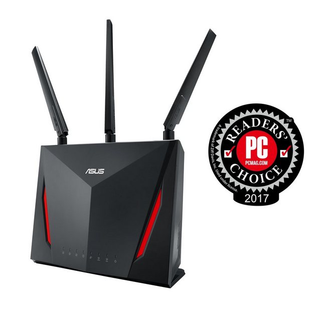 Image of Asus »AC2900 Dual Band WLAN-Gaming-Router« WLAN-Router, RT-AC86U