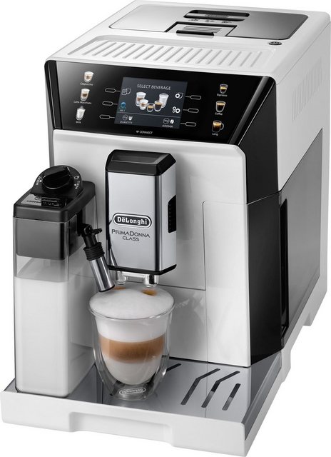 Image of De'Longhi Kaffeevollautomat PrimaDonna Class ECAM 550.65.W, weiß