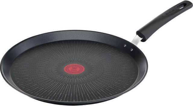 Image of Tefal Crêpepfanne »G25939 Unlimited On«, Aluminium (Set, 1-tlg), 28 cm, kratzfeste Titanium Antihaft-Beschichtung, Thermo-Signal, alle Herdarten (auch Induktion)