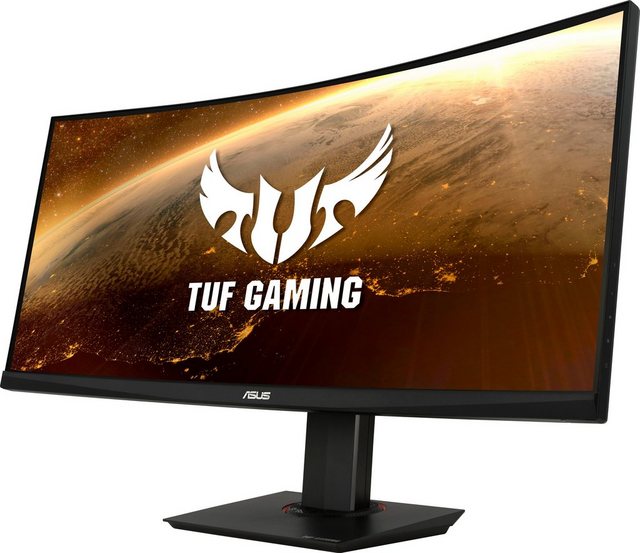 Image of Asus VG35VQ Gaming-Monitor (89 cm/35 ", 3440 x 1440 Pixel, UWQHD, 1 ms Reaktionszeit, 100 Hz, VA LED)