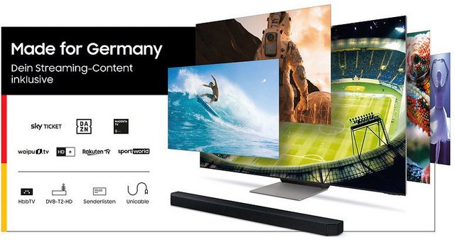 Image of Samsung GU55AU8079U LED-Fernseher (138 cm/55 Zoll, 4K Ultra HD, Smart-TV)