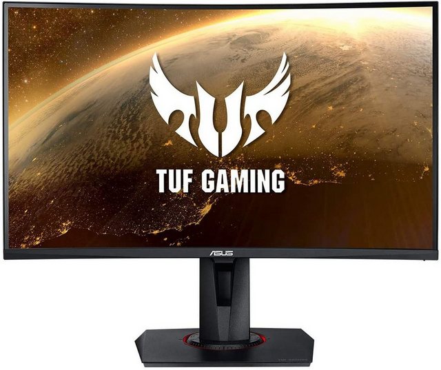 Image of Asus VG27WQ Curved-Gaming-Monitor (68,58 cm/27 ", 2560 x 1440 Pixel, 4K Ultra HD, 4 ms Reaktionszeit, 165 Hz, 68,6 cm (27) WQHD, 4 ms)