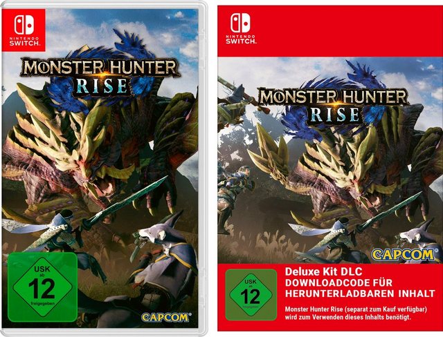 Image of Monster Hunter Rise + Deluxe Kit DLC Nintendo Switch