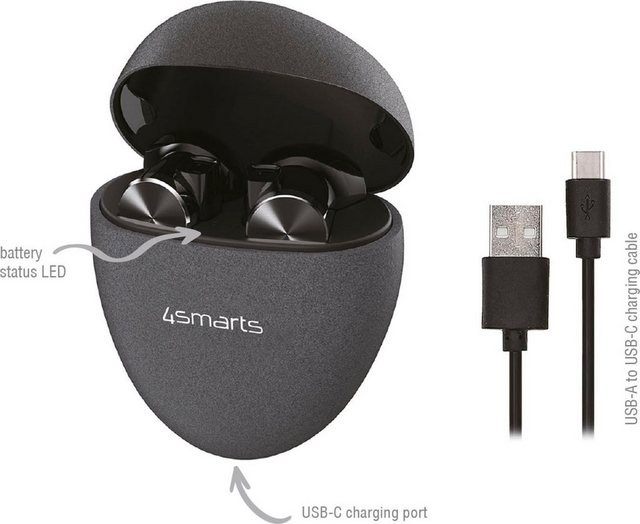 Image of 4smarts »TWS Pebble« Bluetooth-Kopfhörer (Bluetooth)