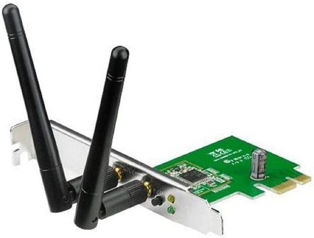 Image of Asus »802.11 b/g/n,PCIe 1x,2x externe Antennen« Adapter, PCE-N15 N300 Wi-Fi PCIe-Karte