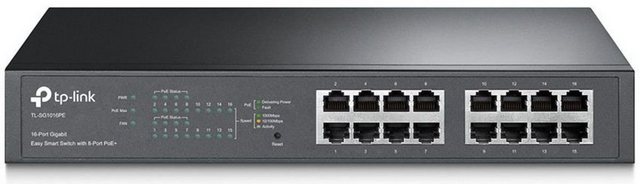 Image of TP-Link »TL-SG1016PE 16-Port Gigabit Desktop POE« Netzwerk-Switch (PoE)