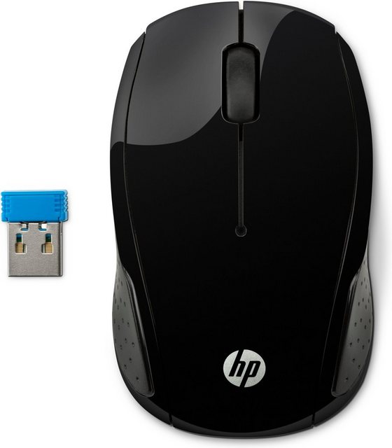 Image of HP »Kabelloser Komfort« Maus (kabellos, RF Wireless, Wireless Mouse 200)