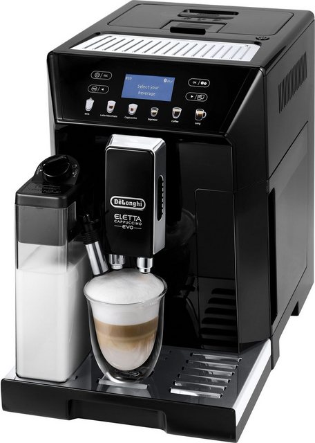 Image of De'Longhi Kaffeevollautomat ECAM 46.860.B Eletta Evo, schwarz