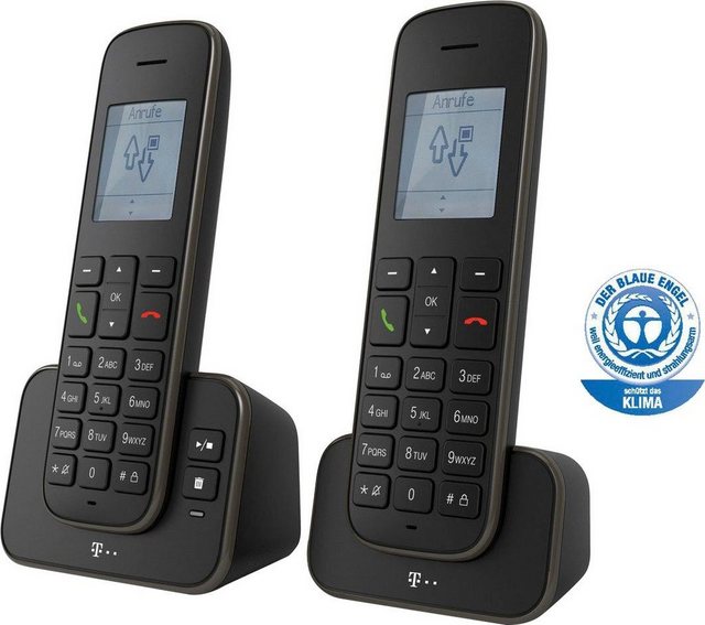 Image of Telekom »Sinus A 207 Duo« DECT-Telefon (Mobilteile: 2)