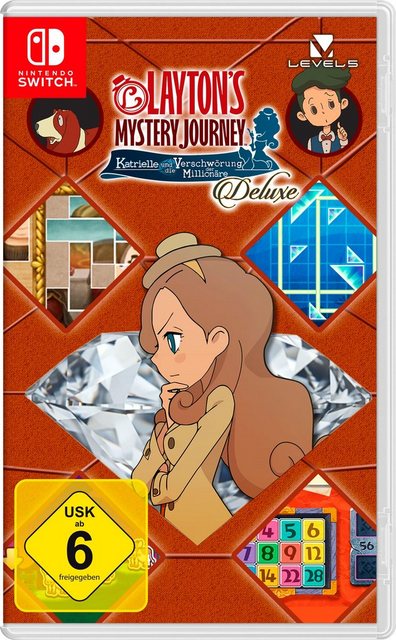 Image of Layton's Mystery Journey: Katrielle und die Verschwörung der Millionäre - Deluxe [Nintendo Switch]