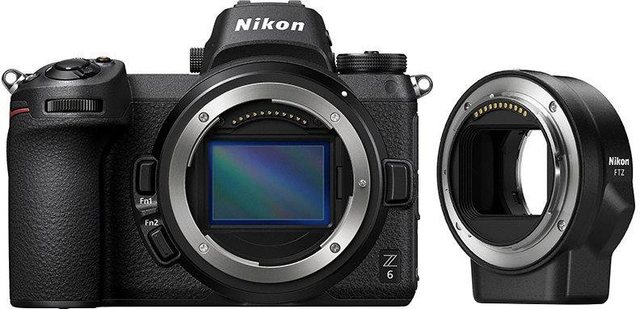 Image of Nikon »Kit Z 6 + FTZ« Systemkamera (24,5 MP, Bluetooth, WLAN (Wi-Fi)