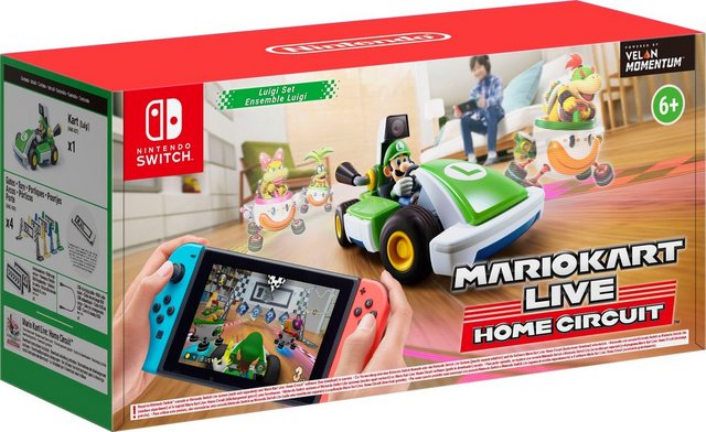 Image of Mario Kart Live: Home Circuit (Luigi-Set) - Nintendo Switch - Rennspiel - PEGI 3