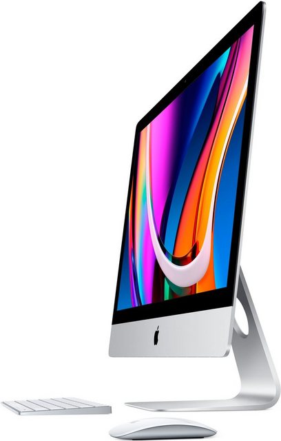 Image of Apple All-in-One-PC iMac MXWV2D/A Intel Octo-core 8 GB RAM 512 GB SSD Catalina AMD Radeon Pro 5500 XT (Desktop) Silber