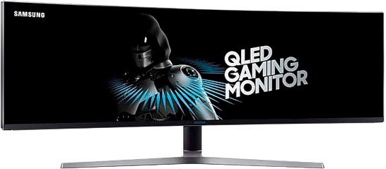 Image of Samsung Odyssey C49HG90DMR Curved-Gaming-Monitor (124 cm/49 ", 3840 x 1080 Pixel, 4K Ultra HD, 1 ms Reaktionszeit, 144 Hz, QLED)